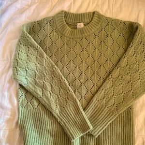 Soft sage color sweater.  Never worn.  Perfect condition.